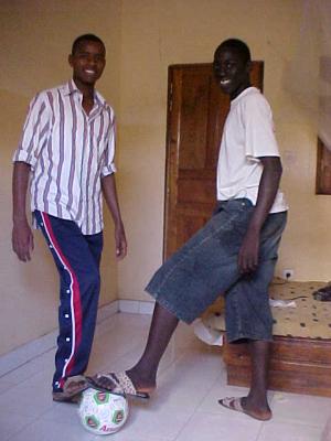mouhame  et moi 